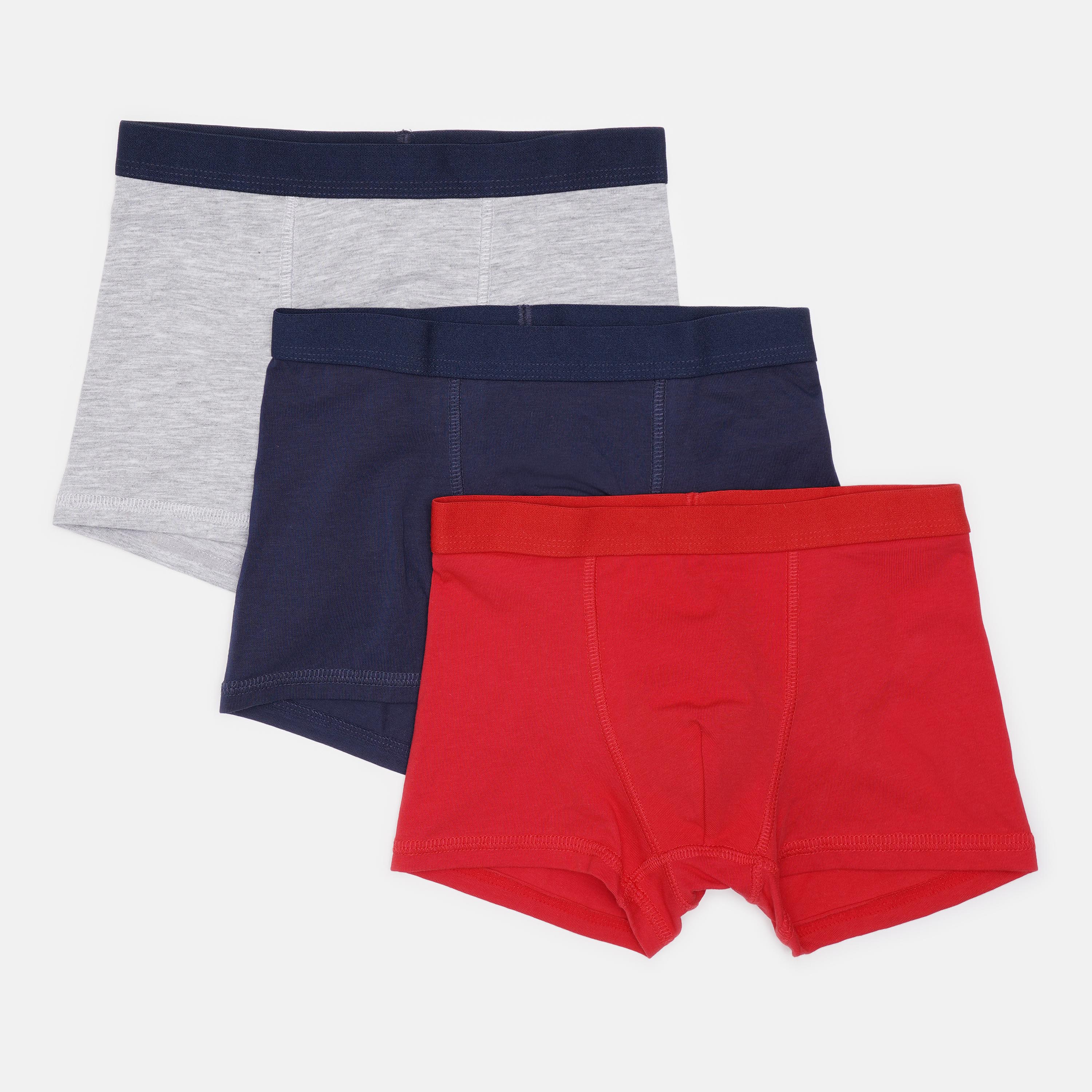 

Трусики H&M 2912-658601 122-128 см 3 шт Красный/Темно-синий