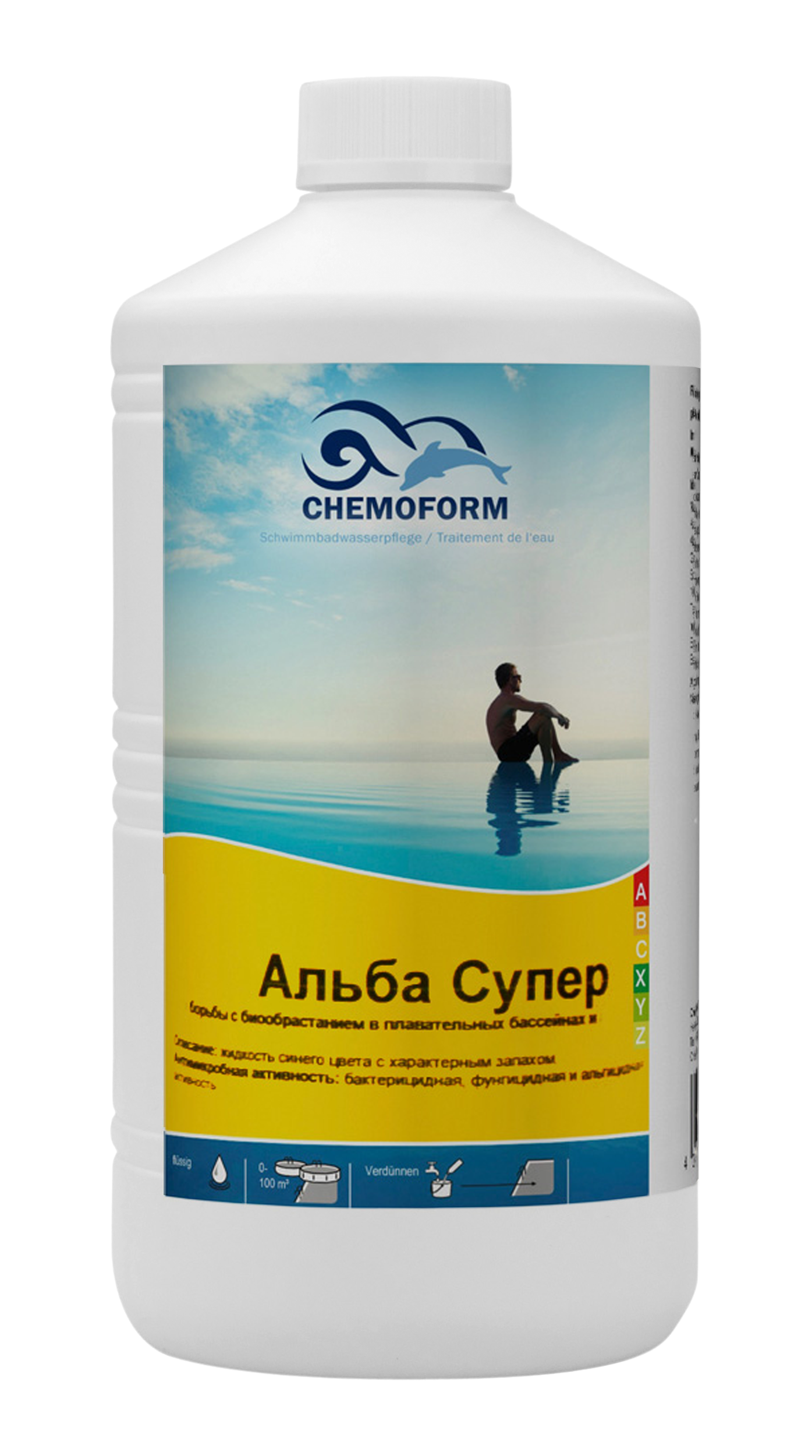 

Альгицид против водорослей Супер. 1л Chemoform
