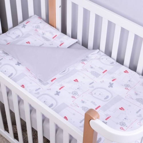 

Сменный постельный комплект Baby Veres Bear house для кроватки 120х60 см