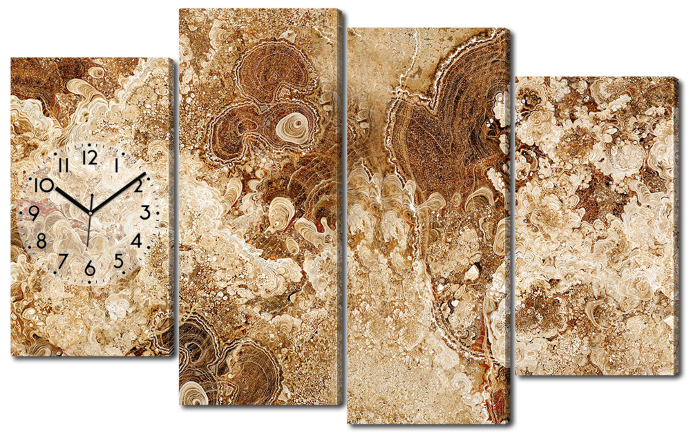 

Картина с часами Interno Искусственный Холст Арт искусство 94x56см (ZX4023-S)