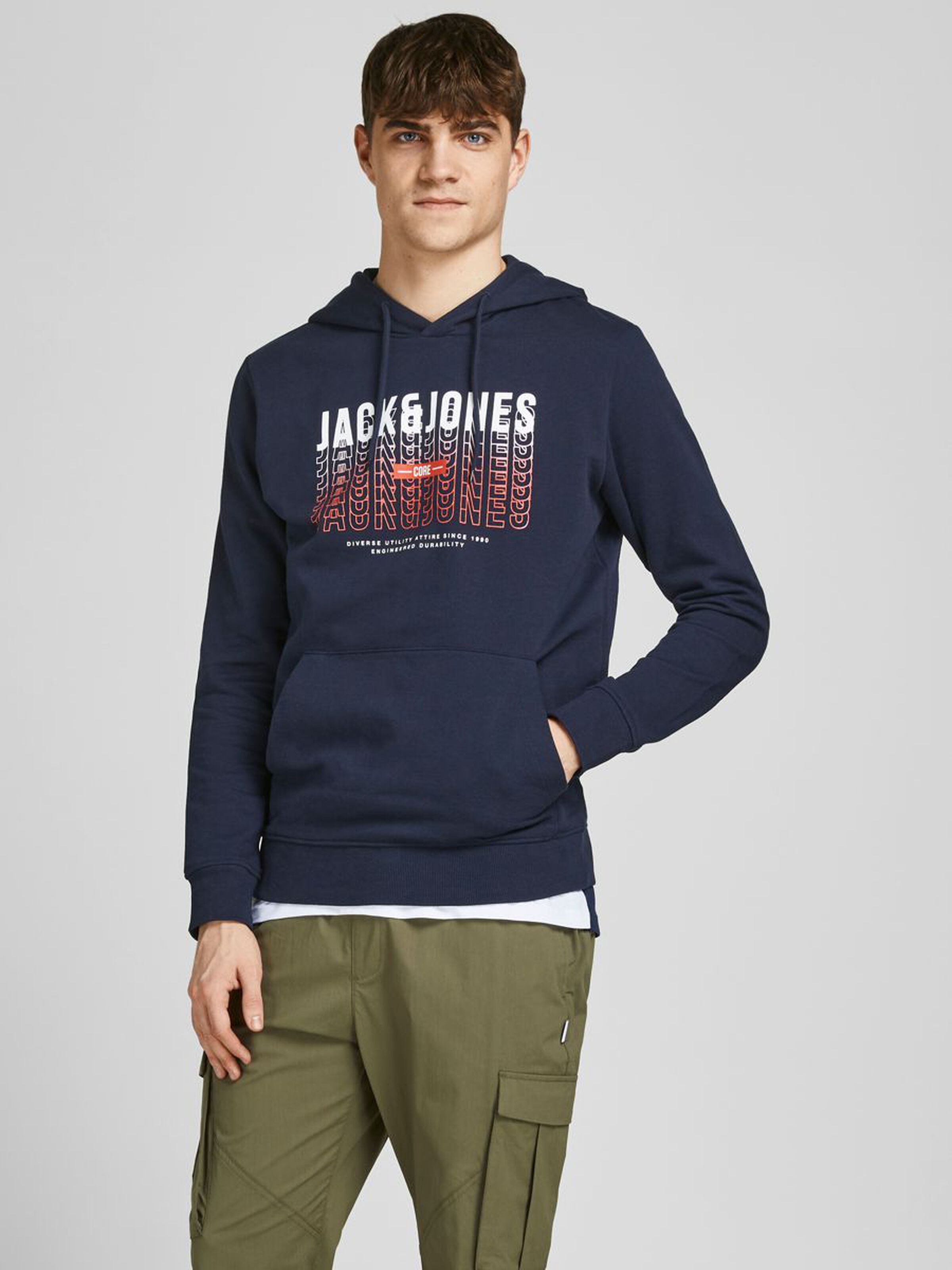

Худи Jack & Jones 12206191 XXL Navy Blazer