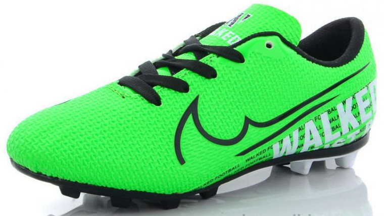 

Детские футбольные бутсы 38 зеленые Walked Sport M2-08