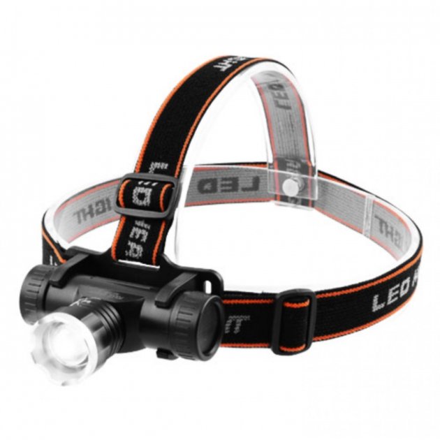 

Фонарь налобный Police SQ-808-T6 ЗУ microUSB встроенный аккумулятор zoom Head lamp (L- 00000008542)