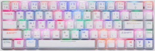 

Клавиатура 2E KG380 RGB Gateron Blue Switch White (2E-KG380UWT-BL)