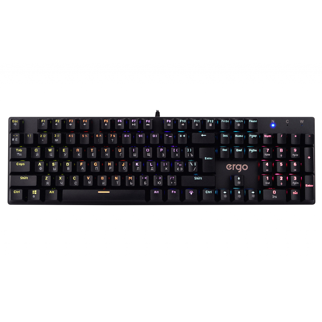 

Клавиатура Ergo KB-960 Blue Switch USB Black (KB-960)