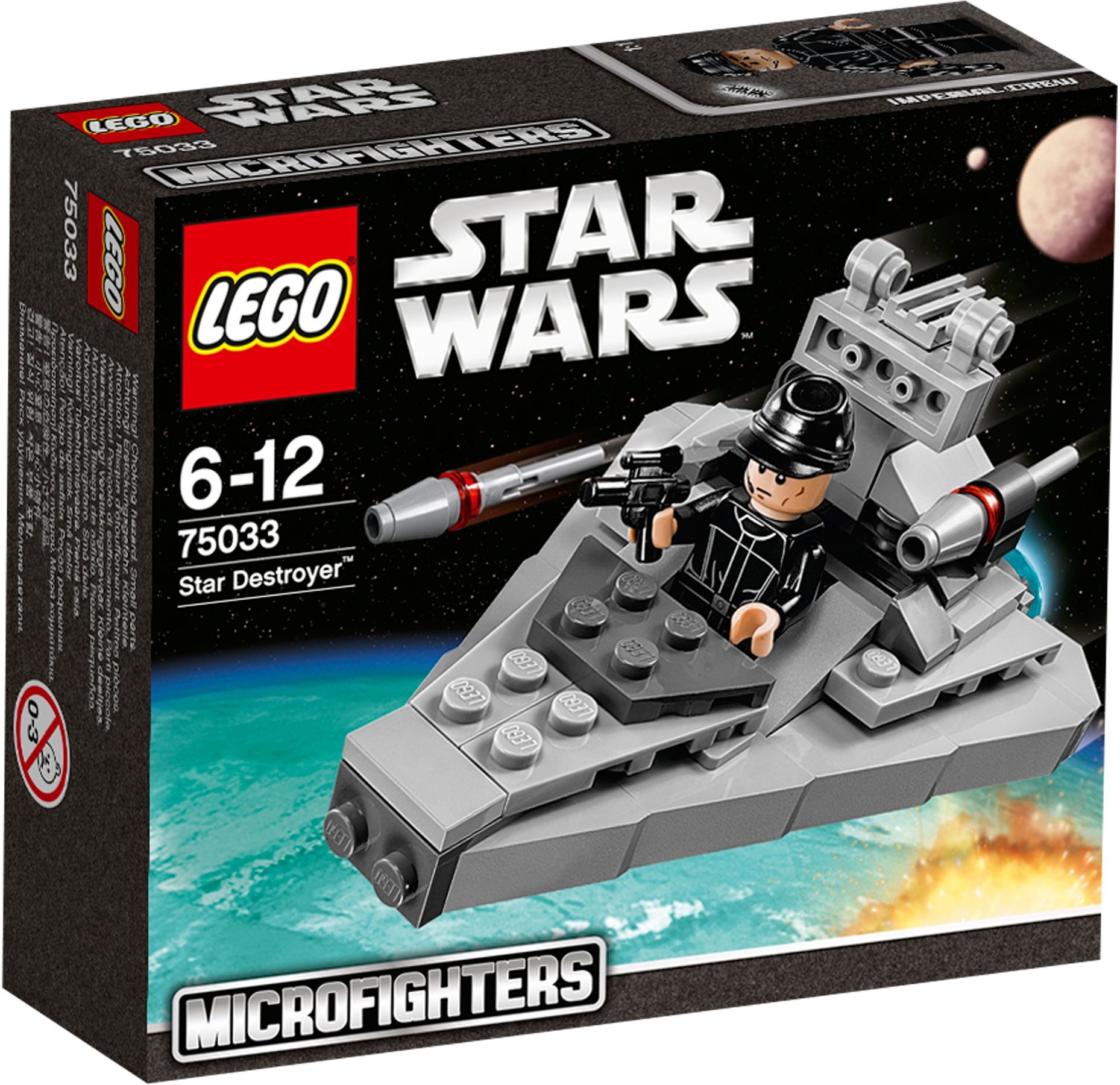 

Конструктор LEGO 75033 Star Wars Зоряний руйнівник Star Destroyer Microfighter