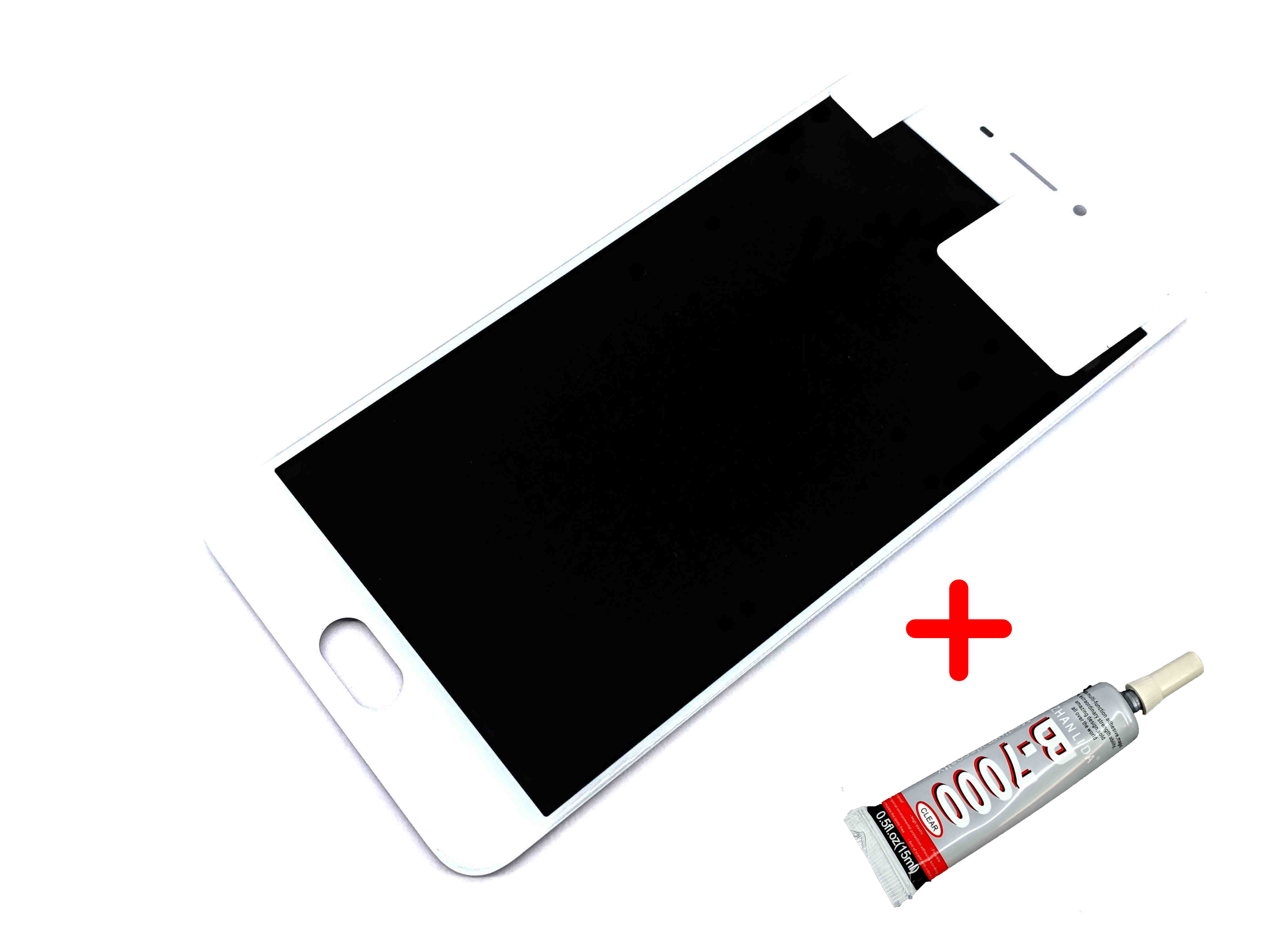 

Дисплей + Сенсор (модуль) экран Meizu M6 (M711) белый + клей B7000 high copy