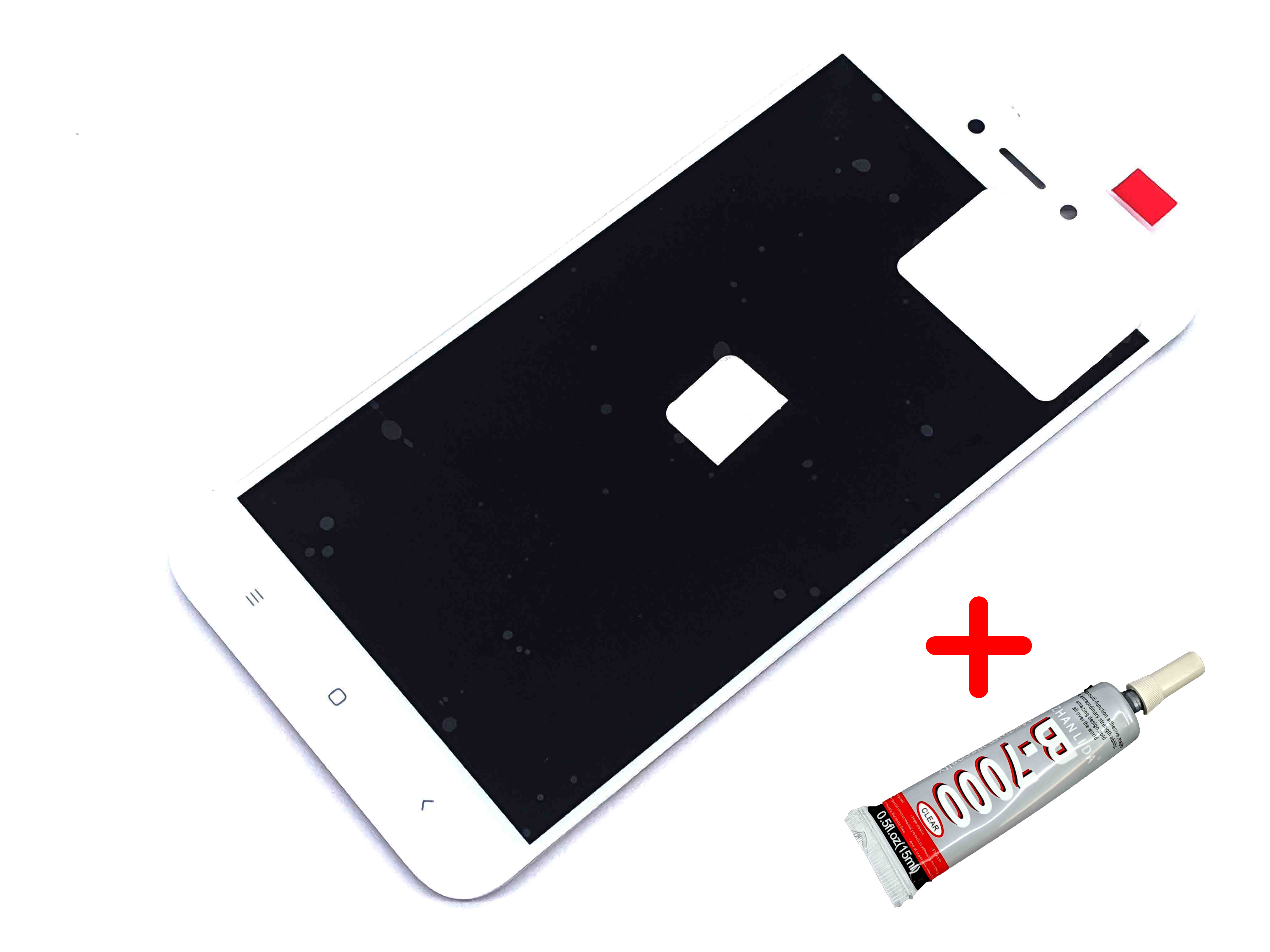 

Дисплей + Сенсор (модуль) экран Xiaomi Redmi 5A белый + передняя панель + клей B7000 high copy