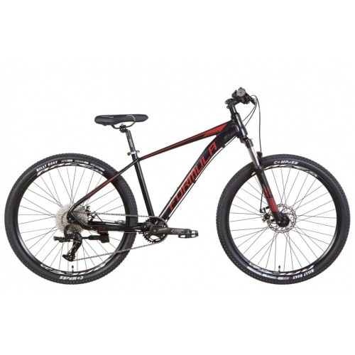 

Велосипед AL FORMULA ZEPHYR 1.0 AM DD 27.5" 17" 2022 Черный с красным (м)