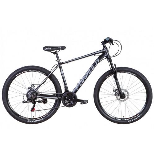 

Велосипед FORMULA THOR 27.5" 19" 2021 Черно-серый с белым (м)