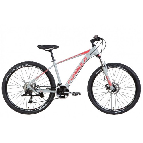 

Велосипед AL FORMULA ZEPHYR 3.0 AM DD 27.5" 19" 2022 Серо-красный (м)