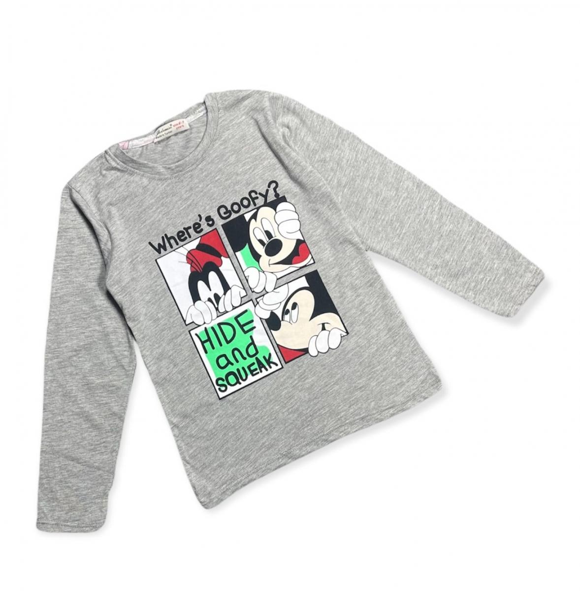 

Кофта Disney Mickey Mouse (Микки Маус) 098/104 см Серый TRW5864421