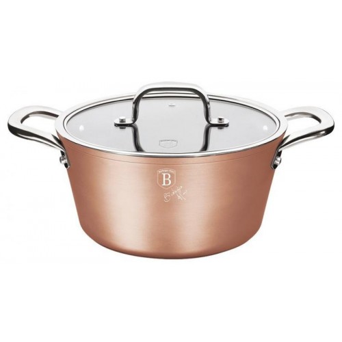 

Кастрюля Berlinger Haus Bronze Titan 2.5л с титановым покрытием