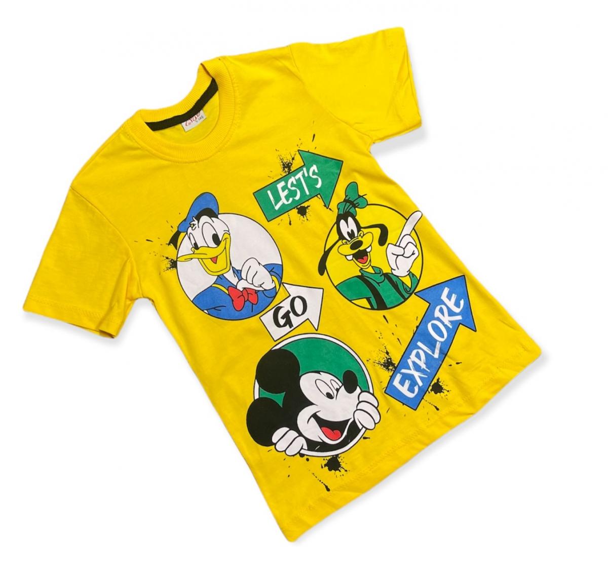 

Футболка Mickey Mouse (Микки Маус) 128 см Разноцвет TRW584353