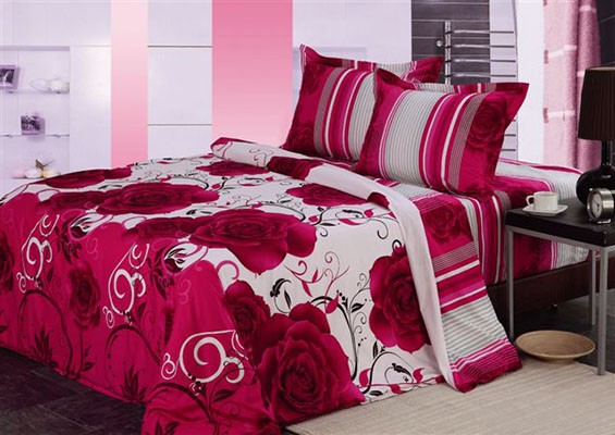 

Постельное белье сатин Le Vele Daily Violet евро 0101.ONR.00.00.000.02.008