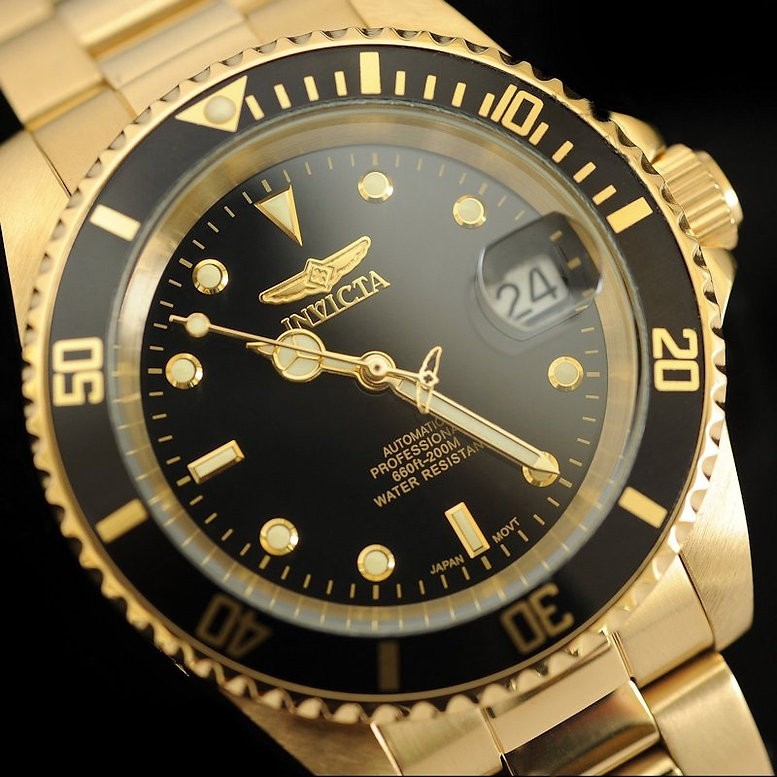 

Американские мужские наручные часы Invicta Pro Diver (Про Дайвер) 26975 в стиле Rolex Submariner