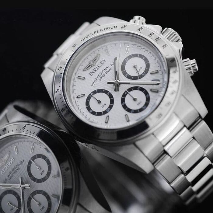 

Швейцарские мужские наручные часы хронограф Invicta 9211 в стиле Rolex Daytona