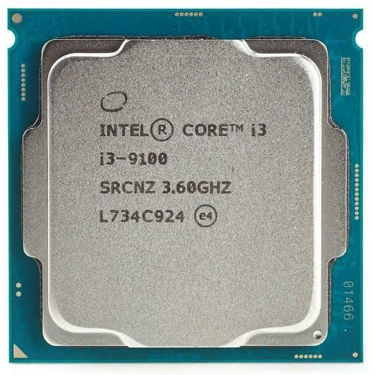 

Процессор Intel Core i3-9100 3.60GHz/6MB/8GT/s (SRCZV) s1151, tray