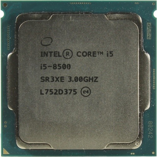 

Процессор Intel Core i5-8500 3.00GHz/9MB/8GT/s (SR3XE) s1151, tray