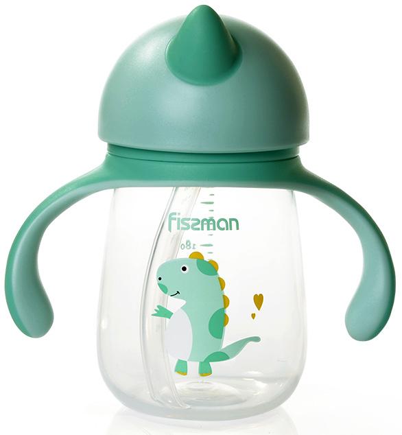 

Бутылочка детская Fissman Babies Жираф 260мл с ручками (FN-6902)