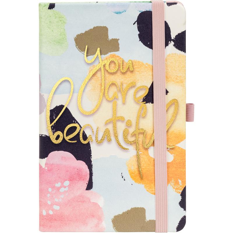 

Книга записная Axent 8617-01-A Partner You Are Beautiful 12.5 x 19.5 см клетка 96 л (60613)