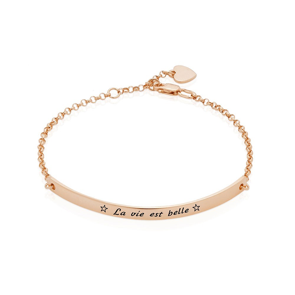 

Браслет La vie est belle позолота размер 16 - 19 см