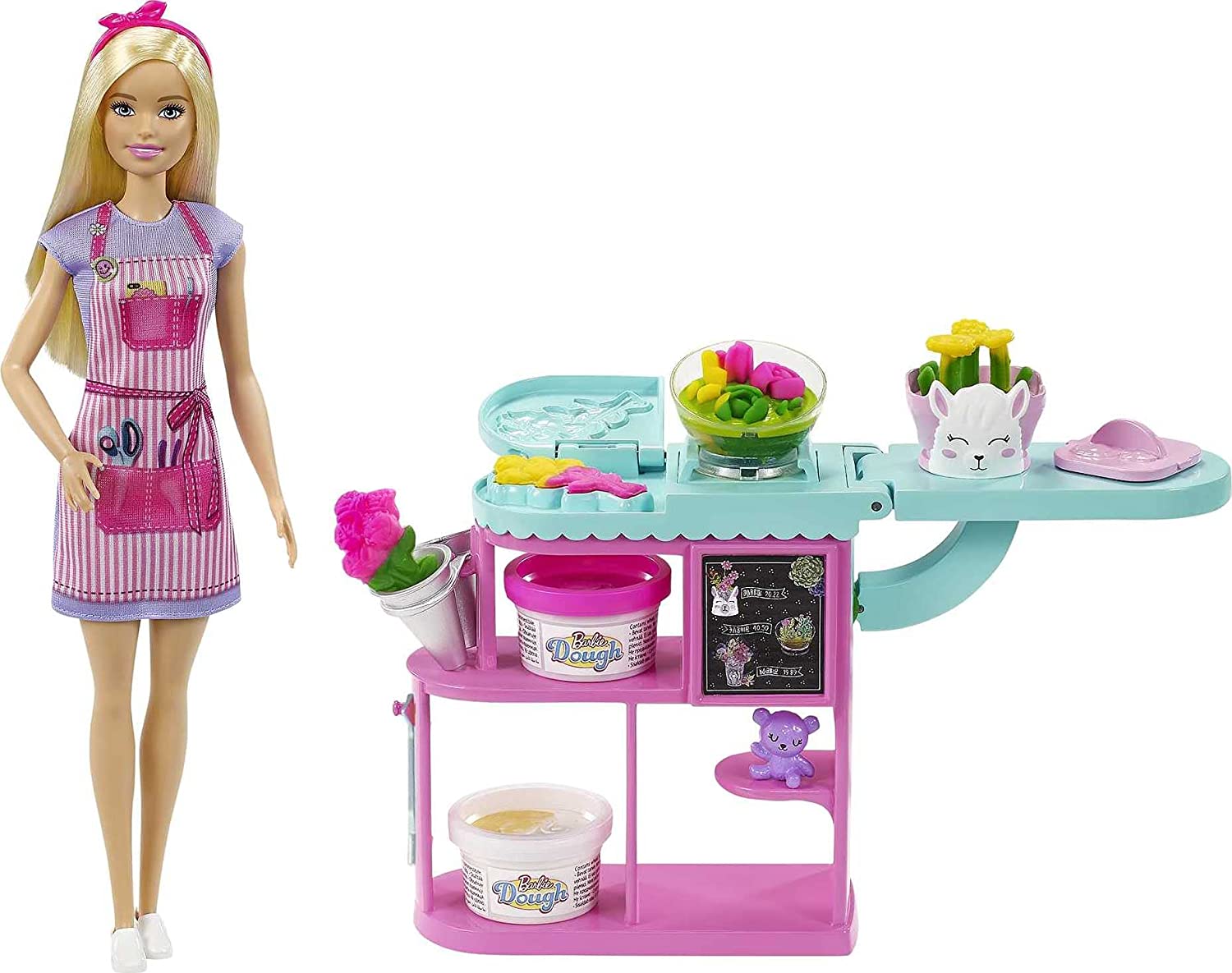 

Игровой набор Barbie Лавочка Флориста с куклой Барби и аксессуарами GTN58