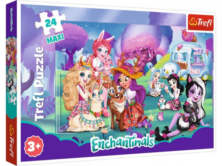 

Пазлы Trefl Мир Enchantimals. Hasbro 24шт.MAXI