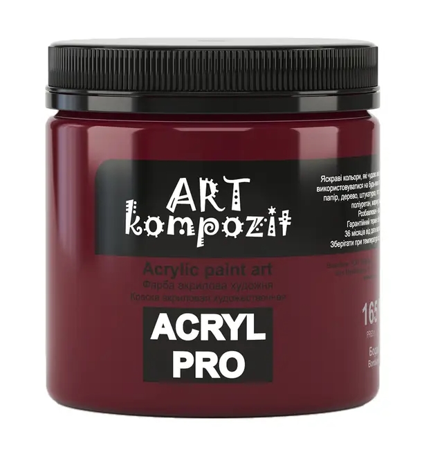 

Краска акриловая Art Kompozit 430мл - бордо