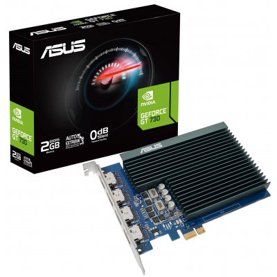 

Відеокарта ASUS GeForce GT730 2048Mb 4*HDMI (GT730-4H-SL-2GD5)