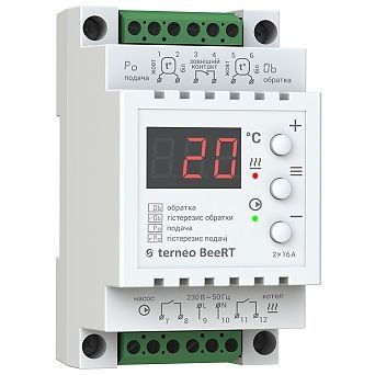

Терморегулятор Terneo BeeRT для электрокотла