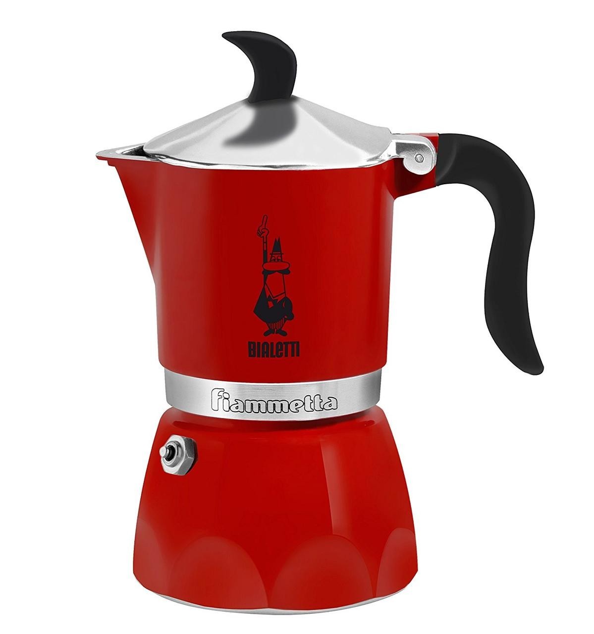 

Гейзерная кофеварка Bialetti Fiammetta Red (3 чашки - 170 мл)