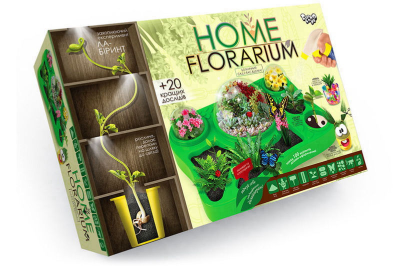 

Набор для выращивания растений Home Florarium Danko Toys, HFL-01-01U