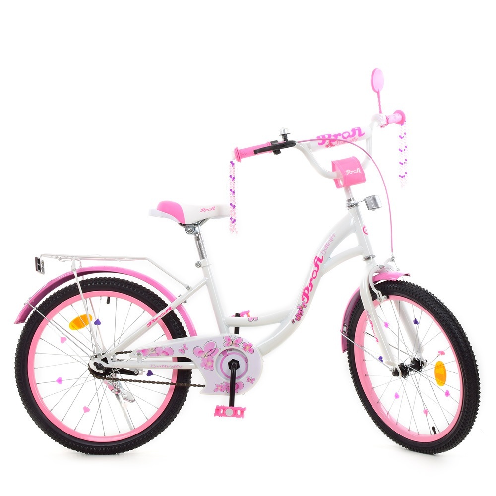 

Велосипед PROFI Butterfly 20" Y2025 White-Pink (Y2025)