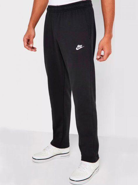 Акція на Спортивні штани чоловічі Nike Club Pant Oh Ft BV2713-010 2XL Чорні від Rozetka