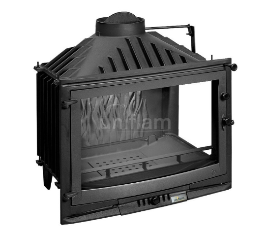 

Камінна топка Uniflam 700 Selenic з шибером праве скло