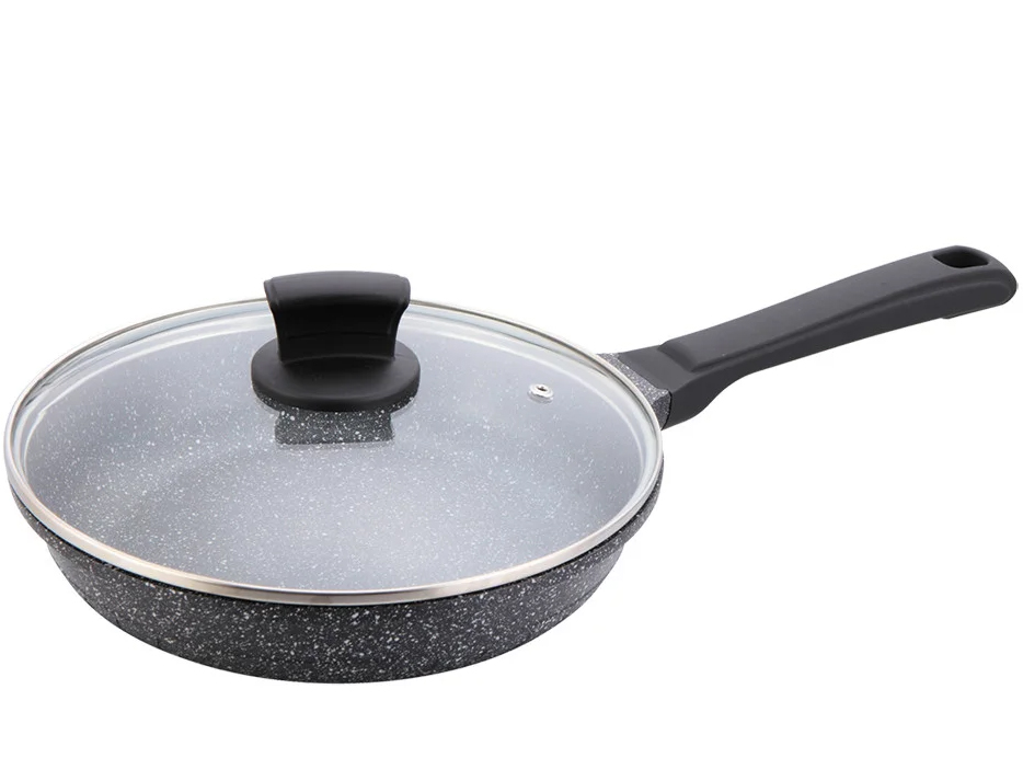 

Сковорода 24 см с крышкой Maestro Granite MR-1225-24