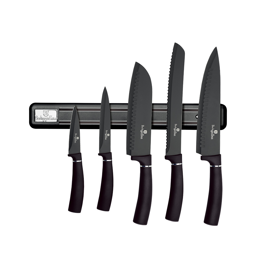 

Набор ножей 6 пр. Berlinger Haus Metallic Line Carbon Pro Edition BH-2682