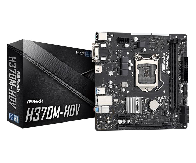

Материнская плата ASRock H370M-HDV Socket 1151