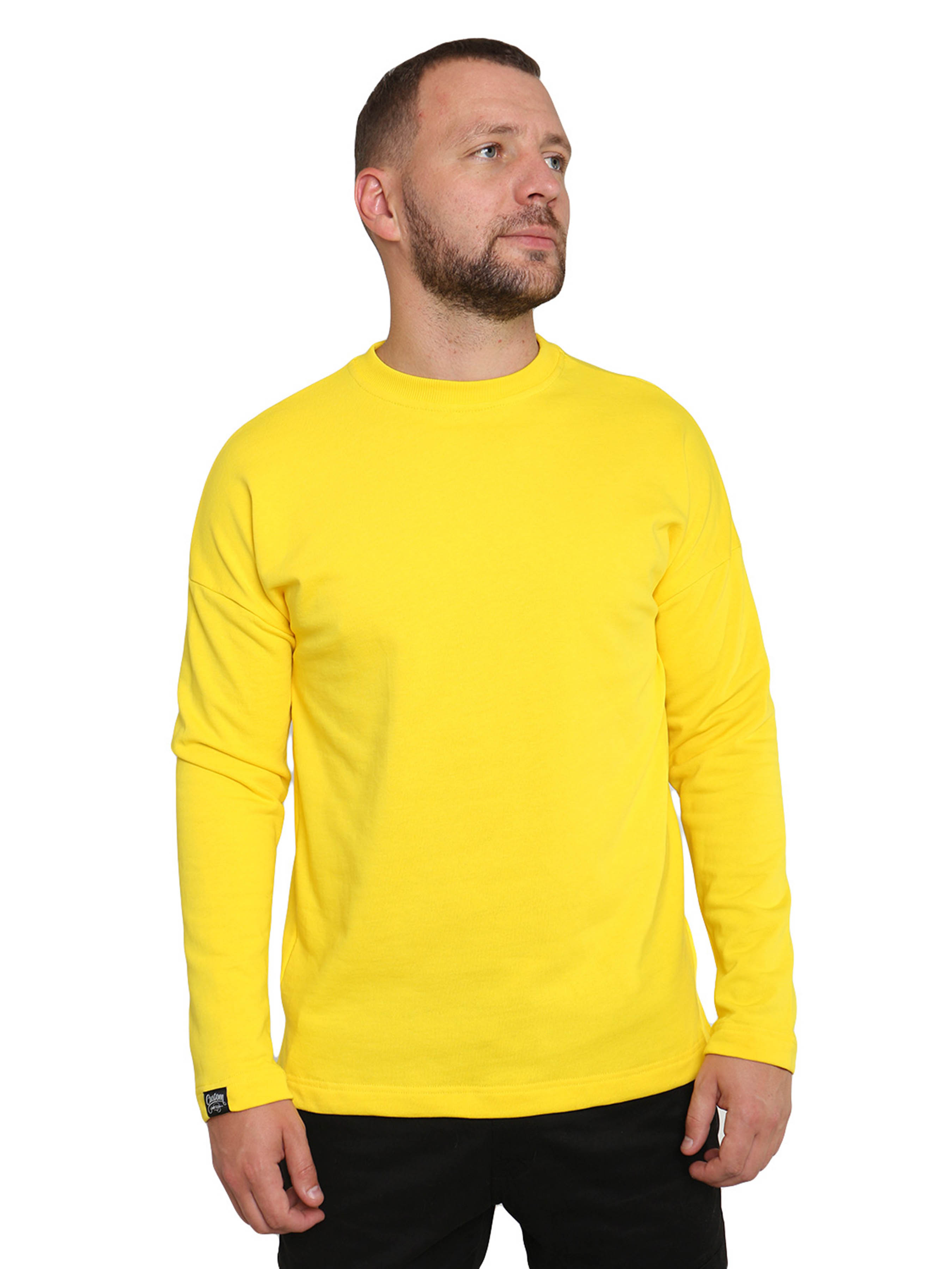 

Світшот без начосу Custom Wear жовтий XL