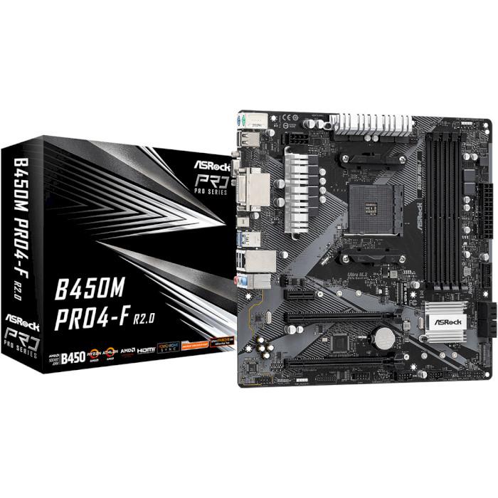 

Материнська плата ASROCK B450M Pro4-F R2.0