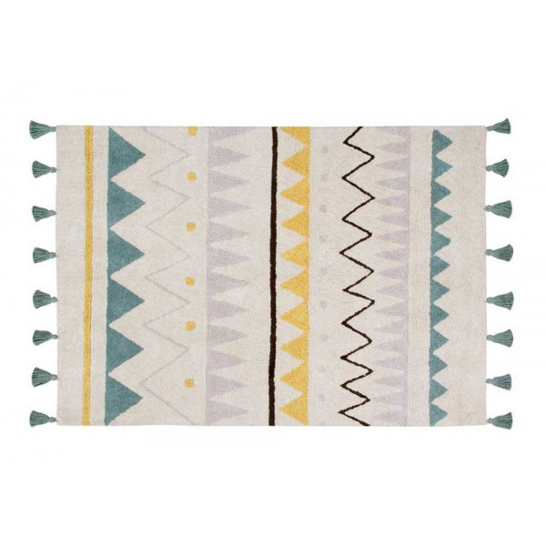 

Ковер Lorena Canals Azteca Natural Vintage Blue Grande 140*200 см