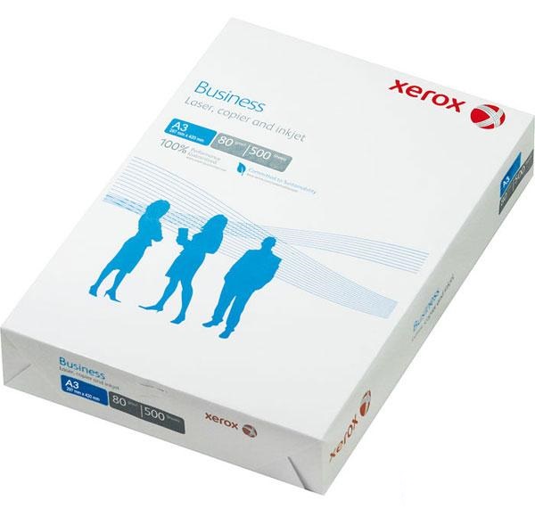 

Бумага А3 Xerox Business 80г/м2 500 листов, класс B