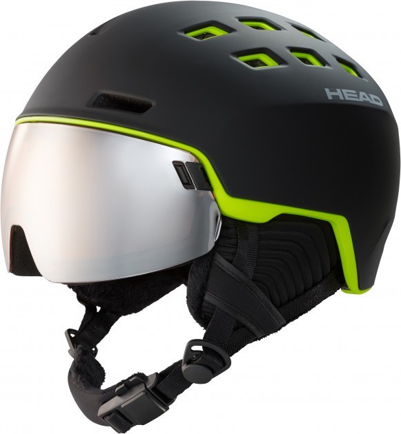 

Шлем HEAD Radar Black Lime XL/XXL (60-63) для лыж и сноуборда