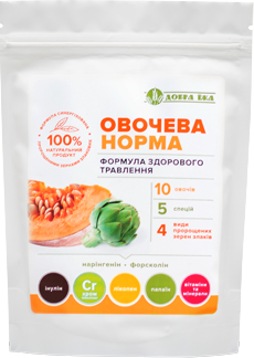 Акция на Биодобавка Добра Їжа Овощная норма 150 г (99100736101) от Rozetka UA