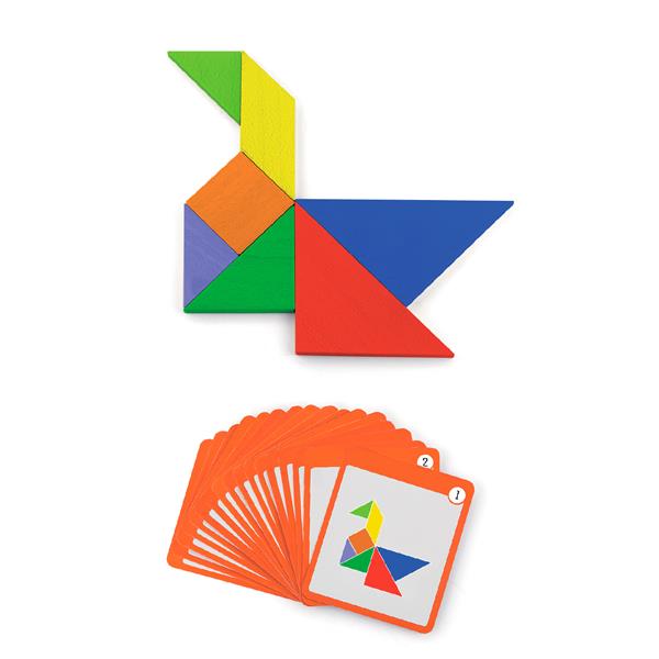

Магнітний танграм для дошок Viga Toys 35 ел. (50643FSC)