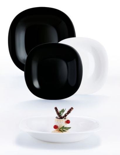 

Сервиз столовый 18 предметов Luminarc Carine Black&White N1489