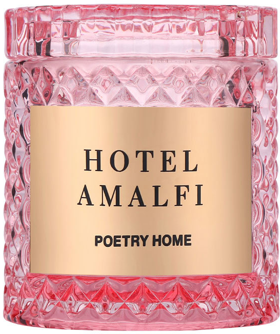 

Парфюмированная свеча Poetry Home Hotel Amalfi 220 г (C-CR220-PINK-AMA)