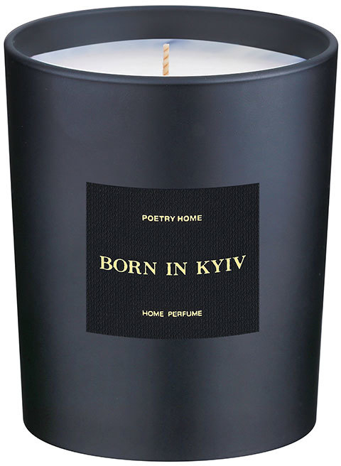 

Парфюмированная свеча Poetry Home Born In Kyiv (С-BL-KYIV)