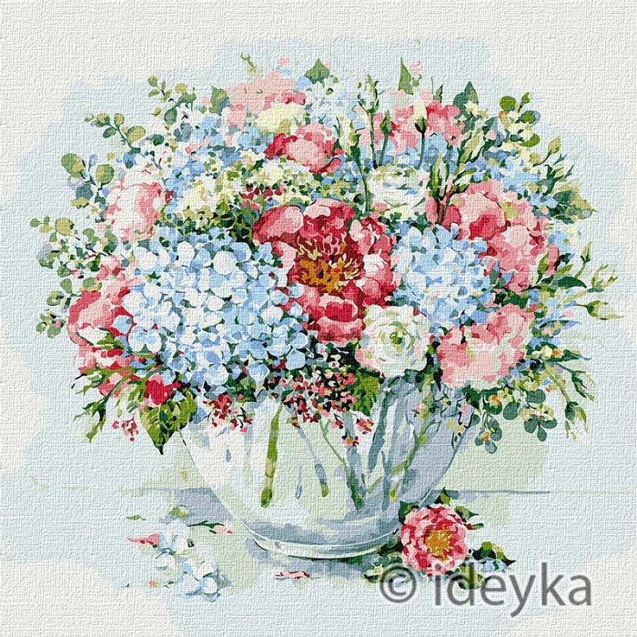 

Картина по номерам "Сочетание красок" KHO3171 40х40 см